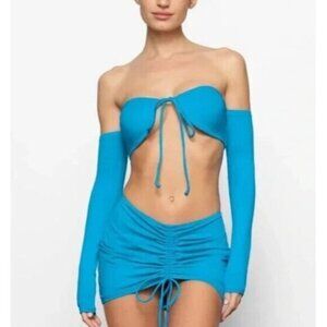 SKIMS Blue Bikini Set